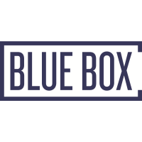 Logo: BLUE BOX